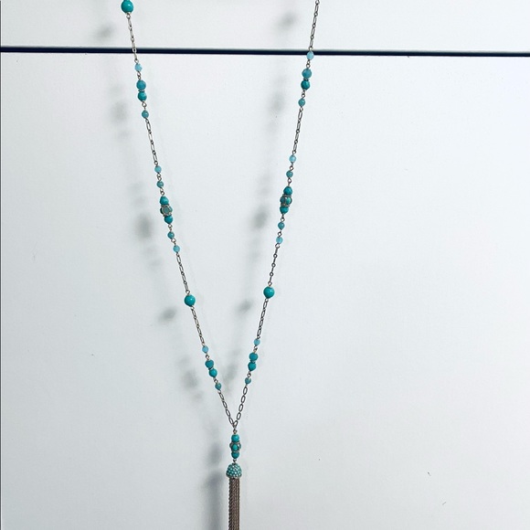 Turquoise and Good Necklace, Anne Klein - Picture 1 of 2